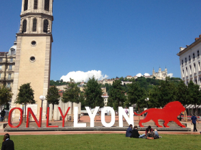 Sculpture ONLYLYON, Place Antonin Poncet &copy; Catherine Romeyer