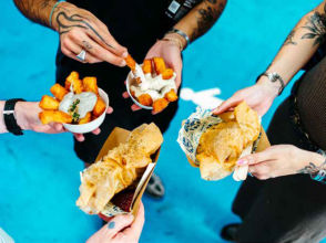 Le Lyon Street Food Festival, un évènement qui travaille son éco-conception. © William Chareyre