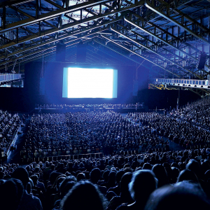 Festival lumière à la Halle Tony Garnier © Jean-Luc Mège