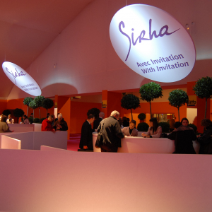 Salon Sirha à Eurexpo - Accueil